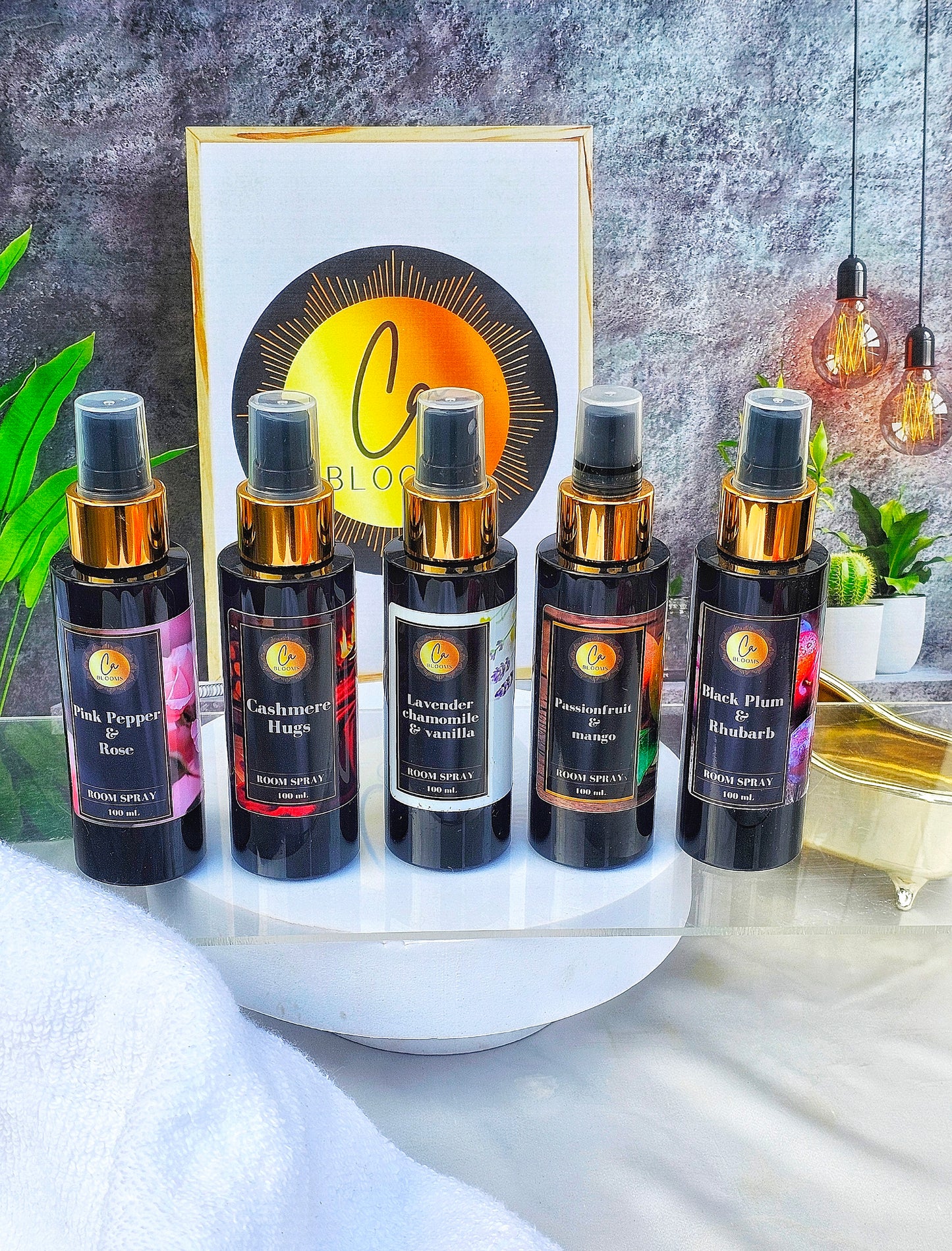 Passionfruit and mango luxury room spray