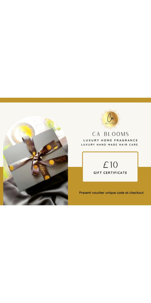 Gift vouchers from £10