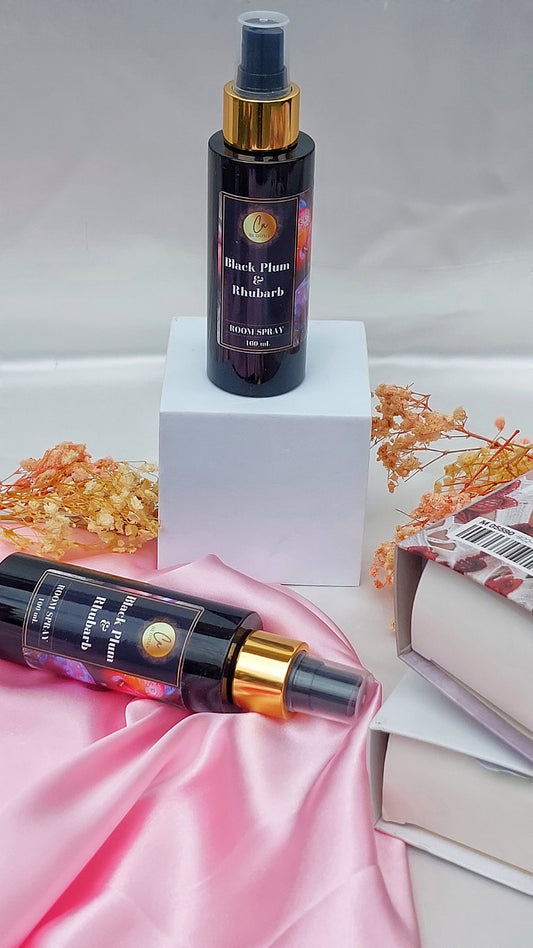 Black Plum and Rhubarb Luxury Room Spray