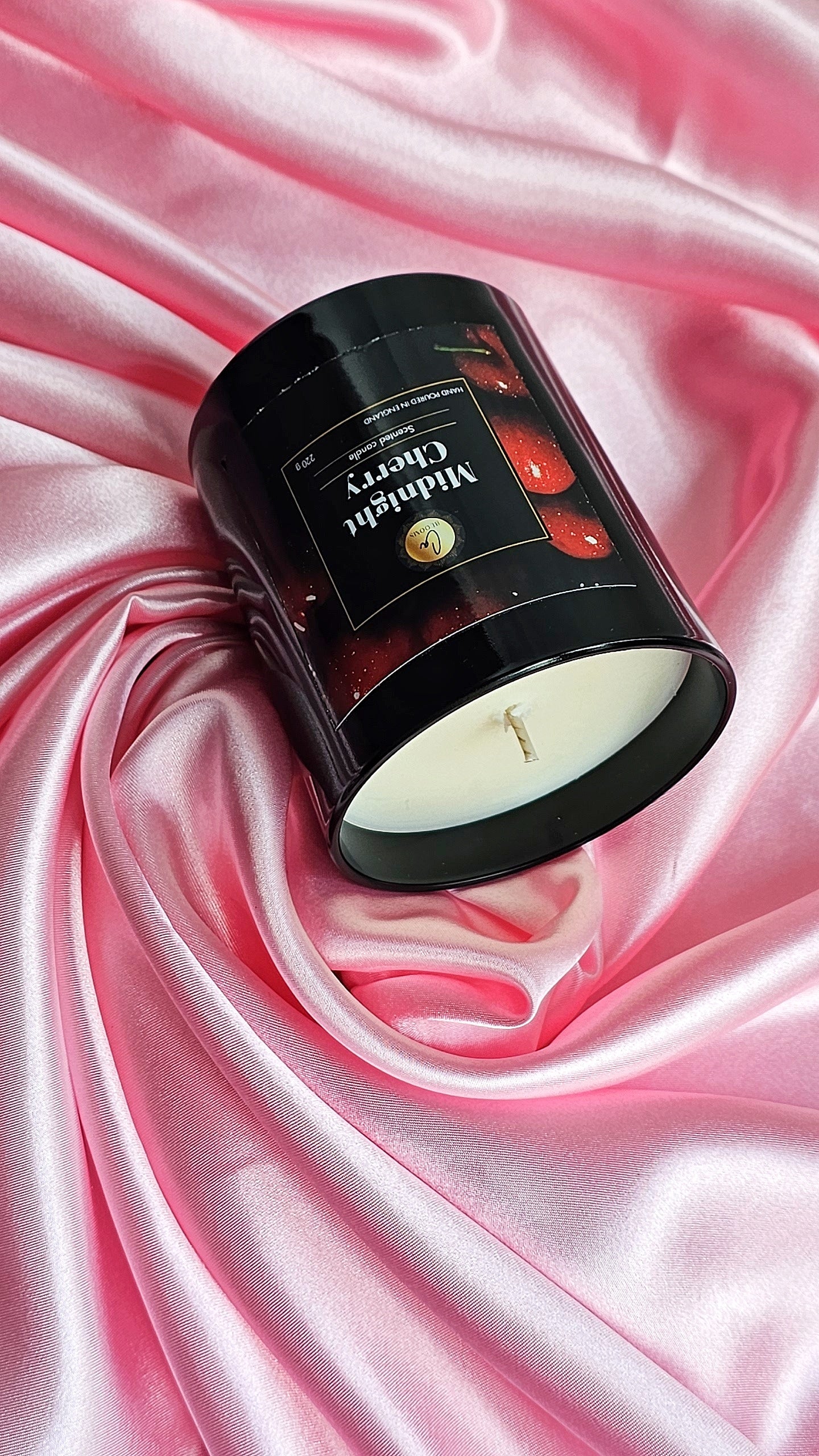 Midnight Cherry scented candle