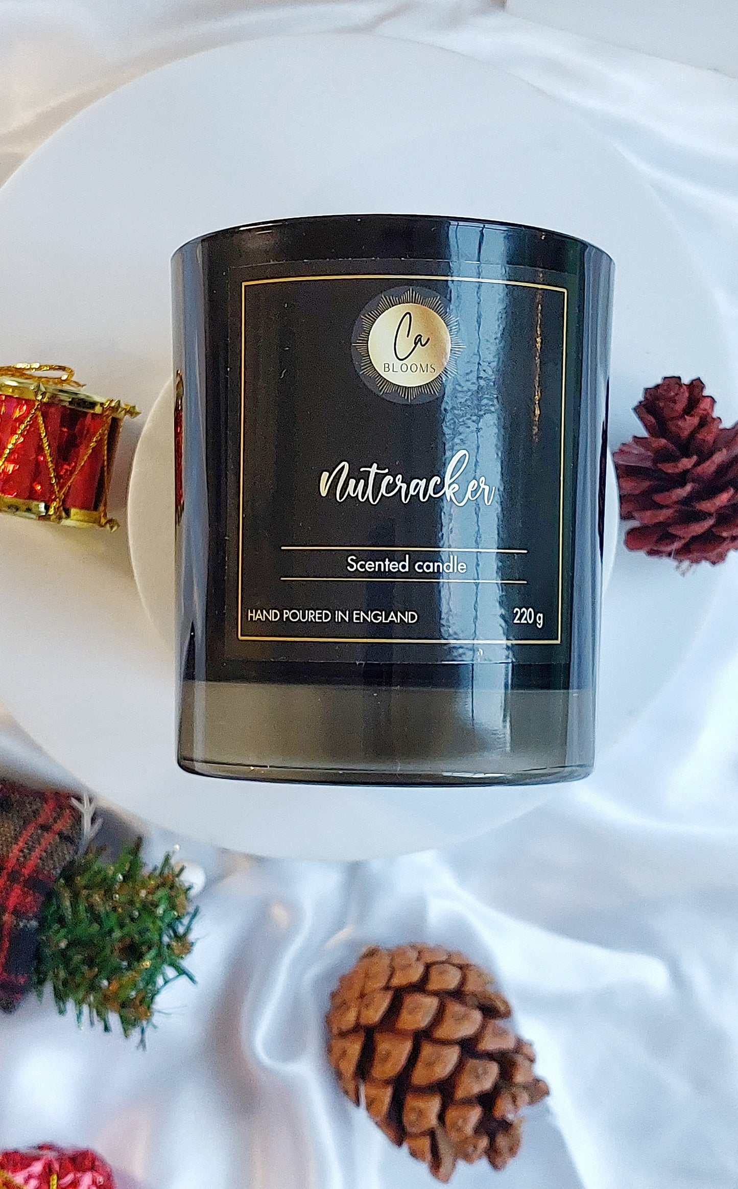 Nutcracker scented candle