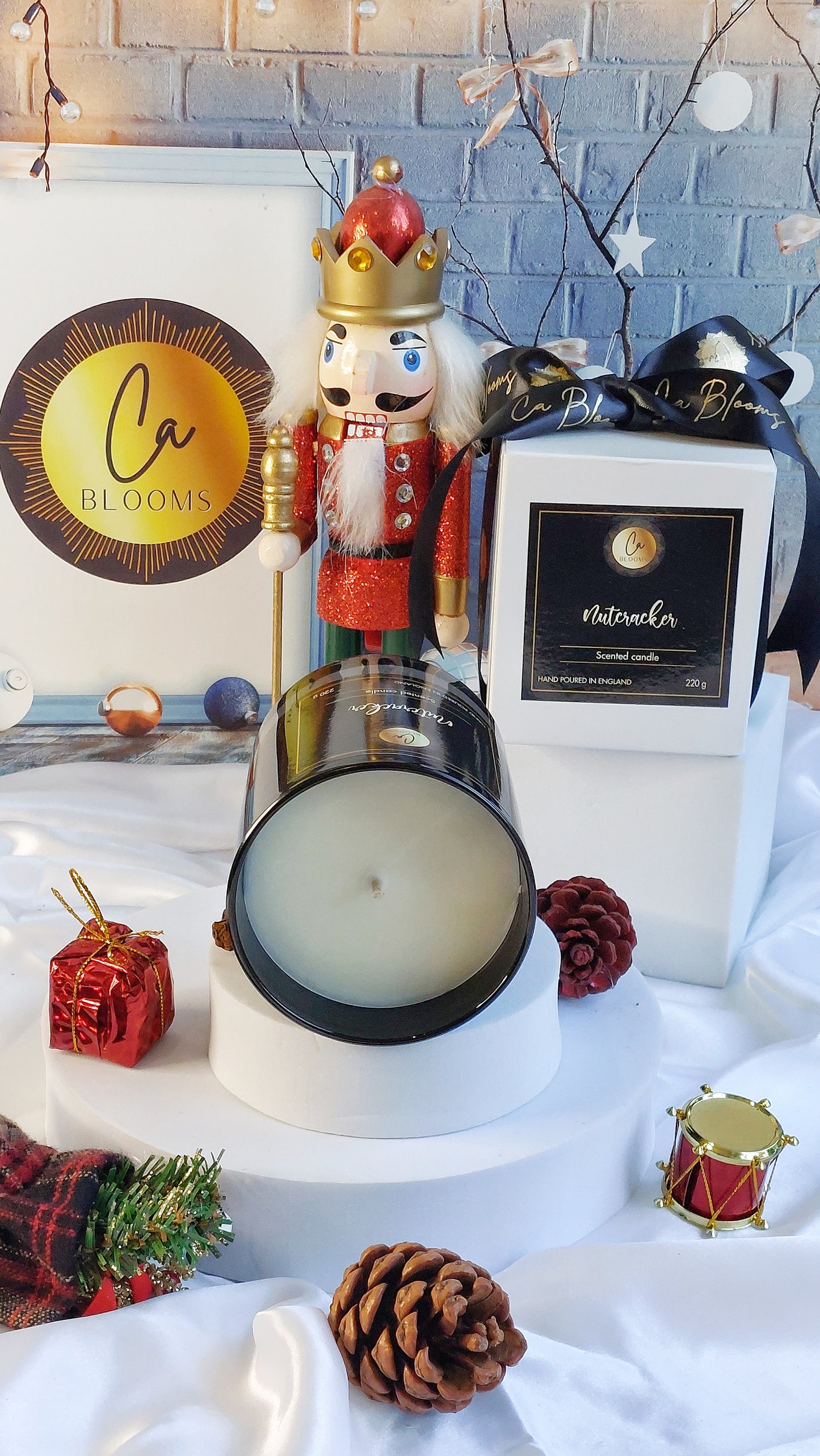 Nutcracker scented candle. Smells like freshly baked cookies