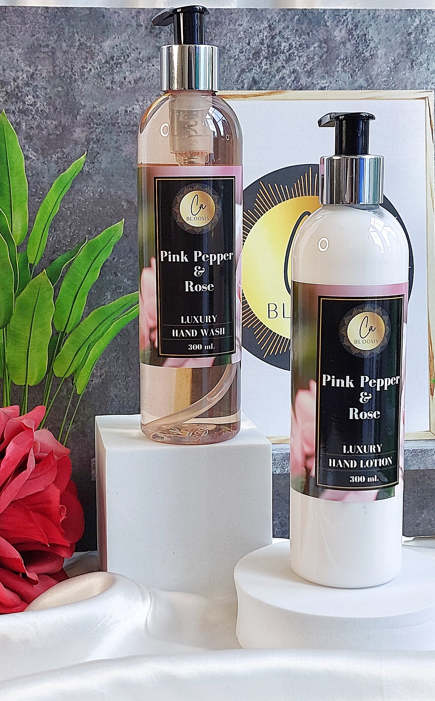 Pink pepper and Rose luxury hand and body lotion