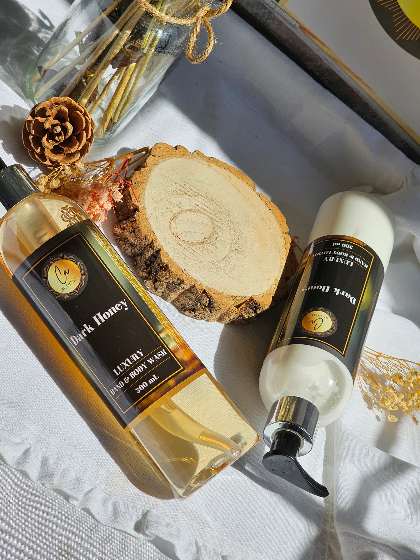 Dark honey luxury hand and body lotion