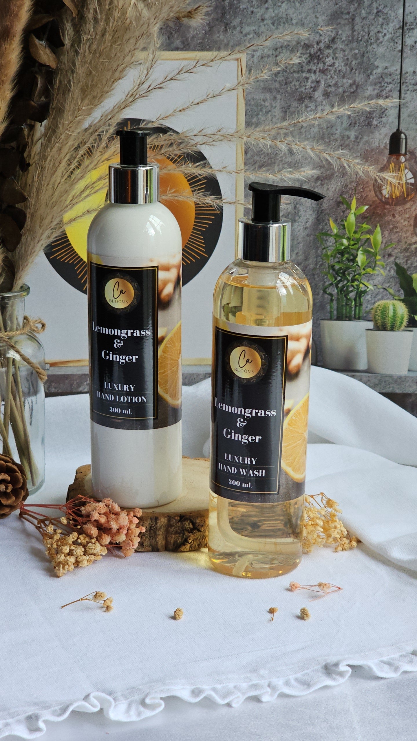 Lemongrass and ginger luxury hand and body wash