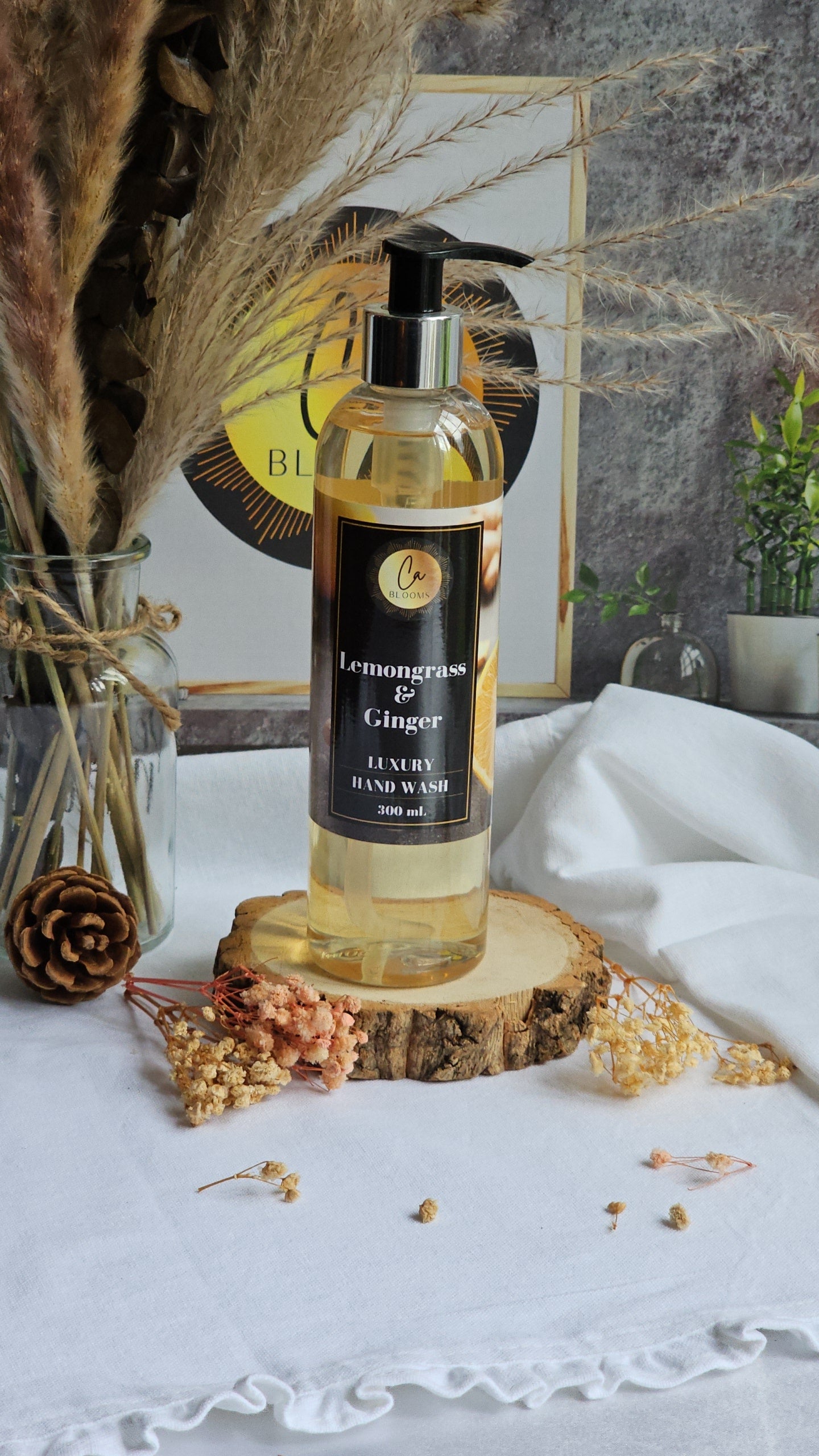 Lemongrass and ginger luxury hand and body wash