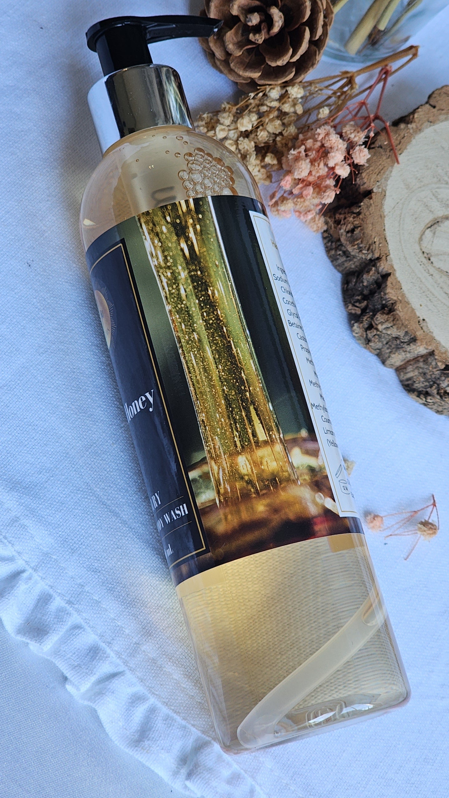 Dark Honey luxury hand and body wash