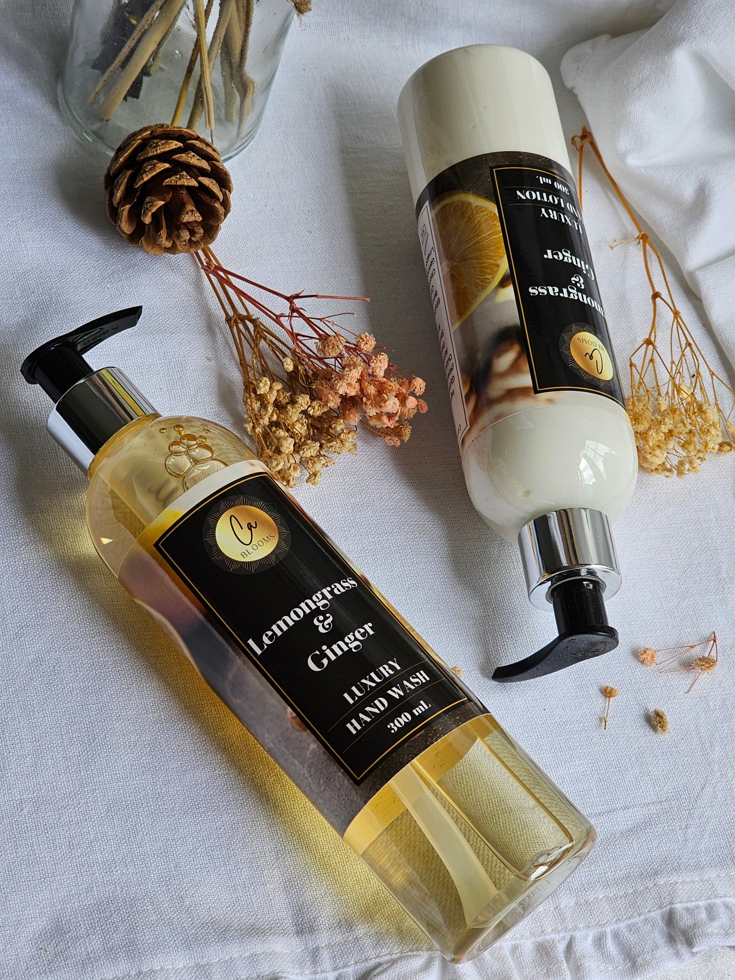 Lemongrass and ginger luxury hand and body wash