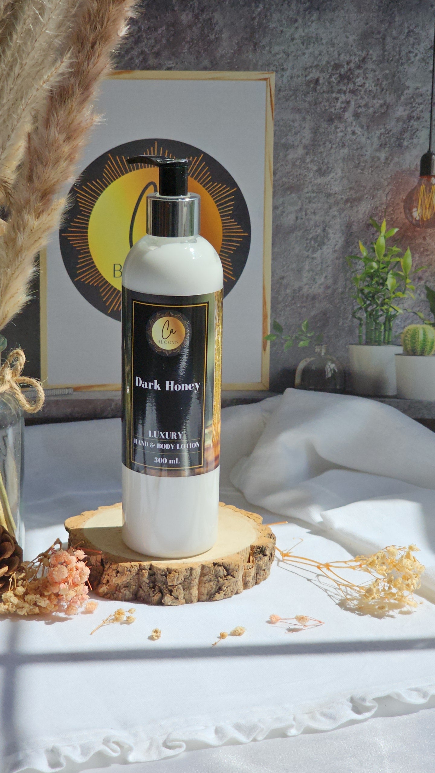 Dark honey luxury hand and body lotion