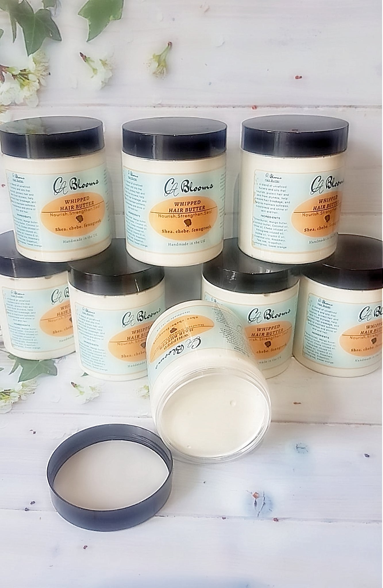 Chebe and fenugreek hair butter