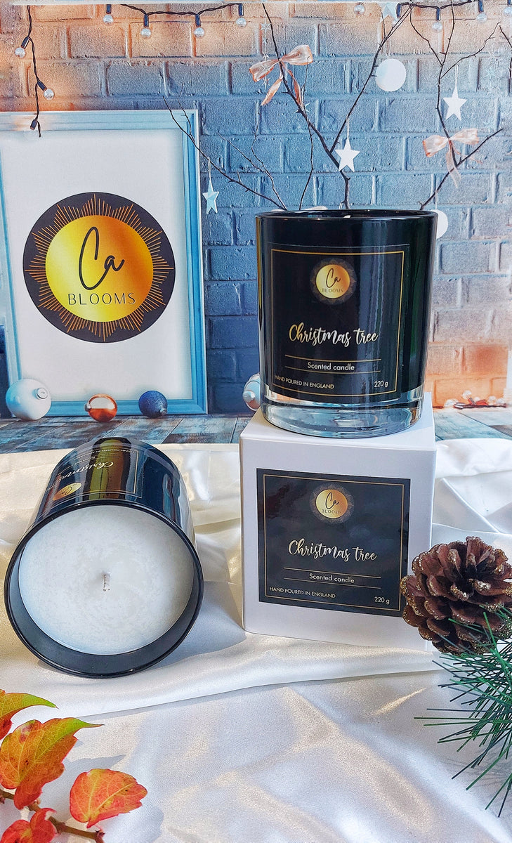 Christmas Tree scented candle CA BLOOMS