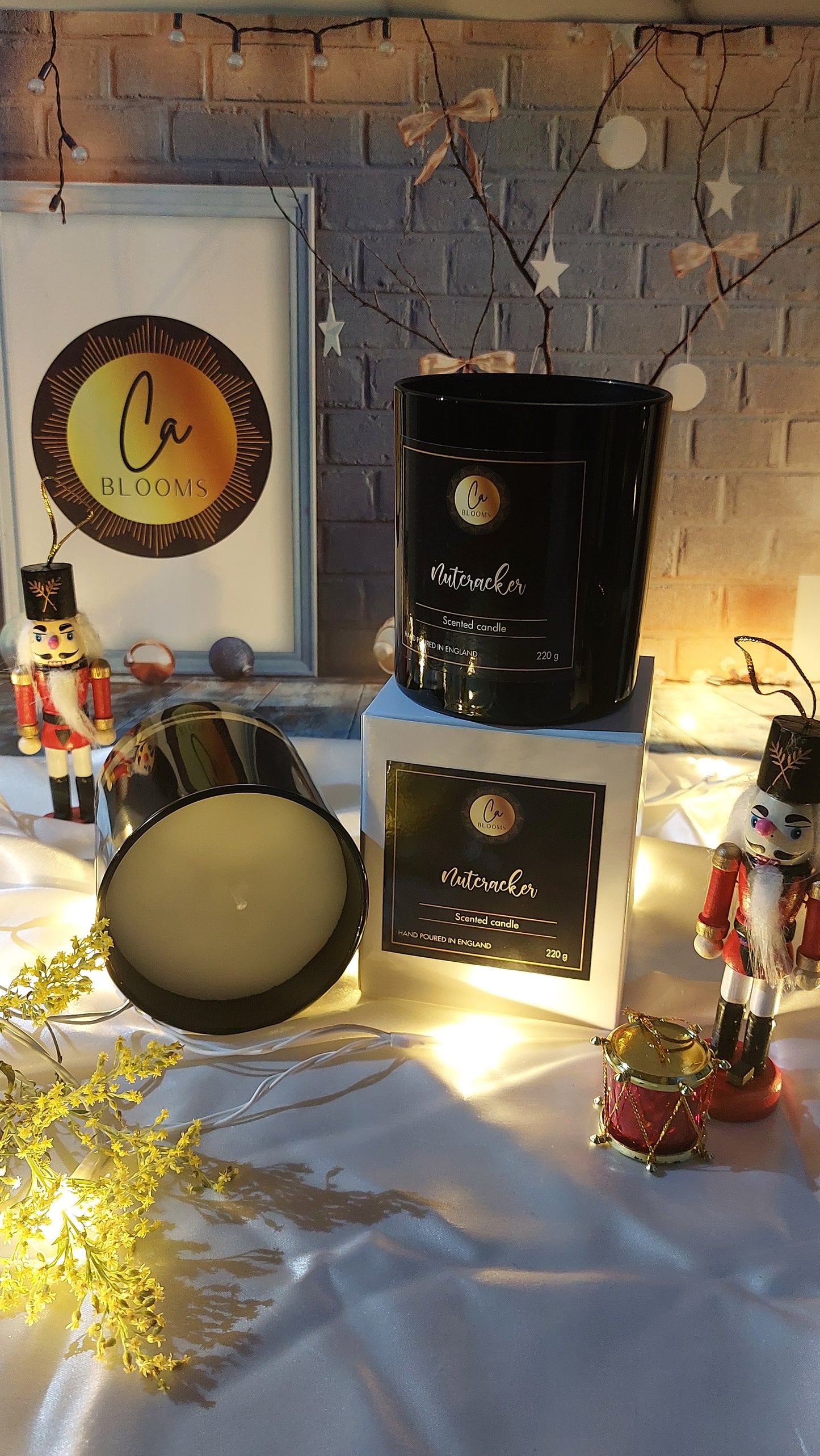 Nutcracker scented candle