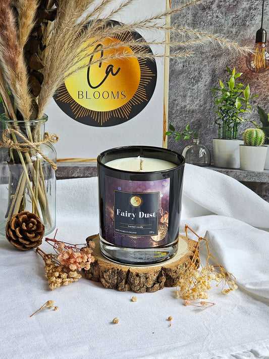 Fairy dust scented candle