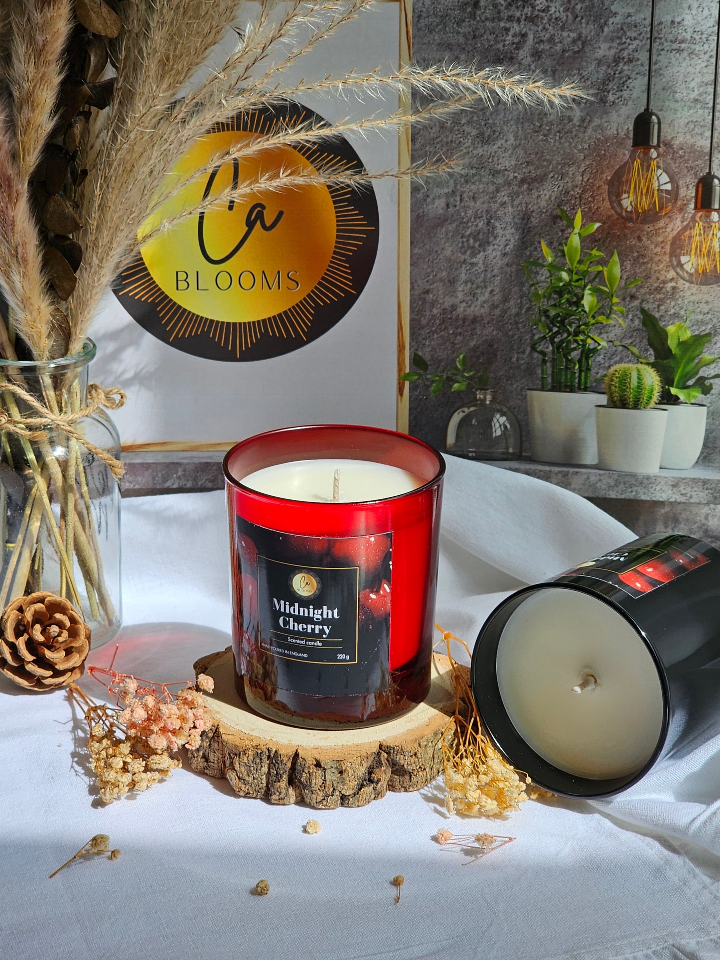 Midnight Cherry scented candle
